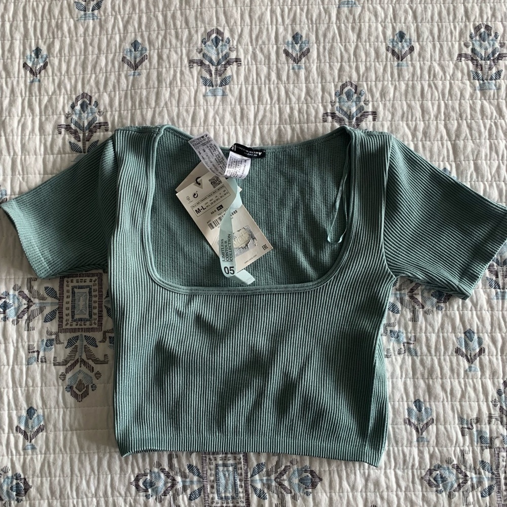 ZARA Limitless Contour Square Neck Top - Picture 11 of 14